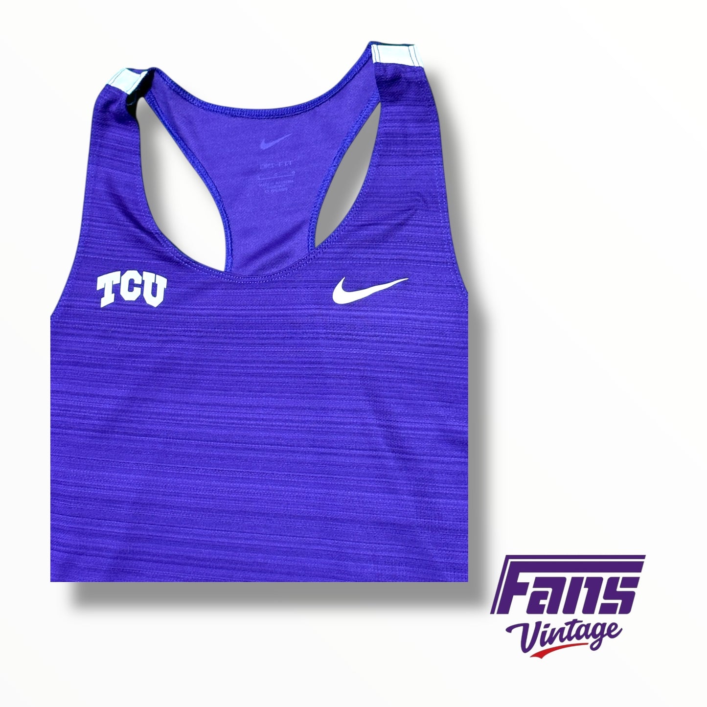 TCU Nike Team Issued Women’s Racerback Tank