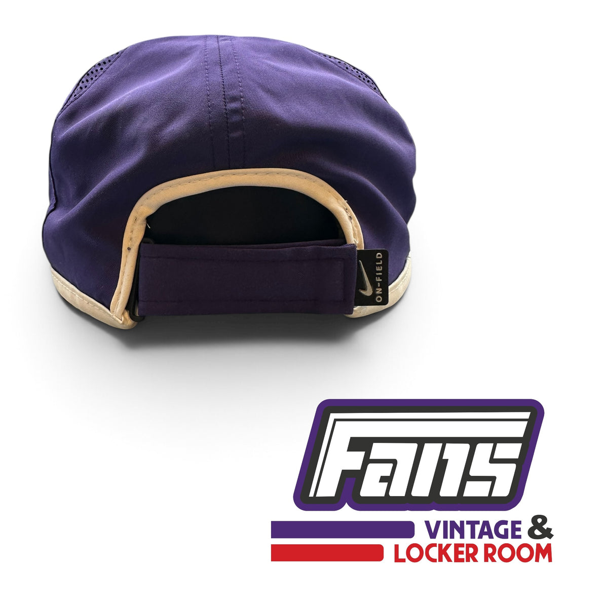 TCU Team Issued Nike Drifit Velcro Back Training & Tennis Hat