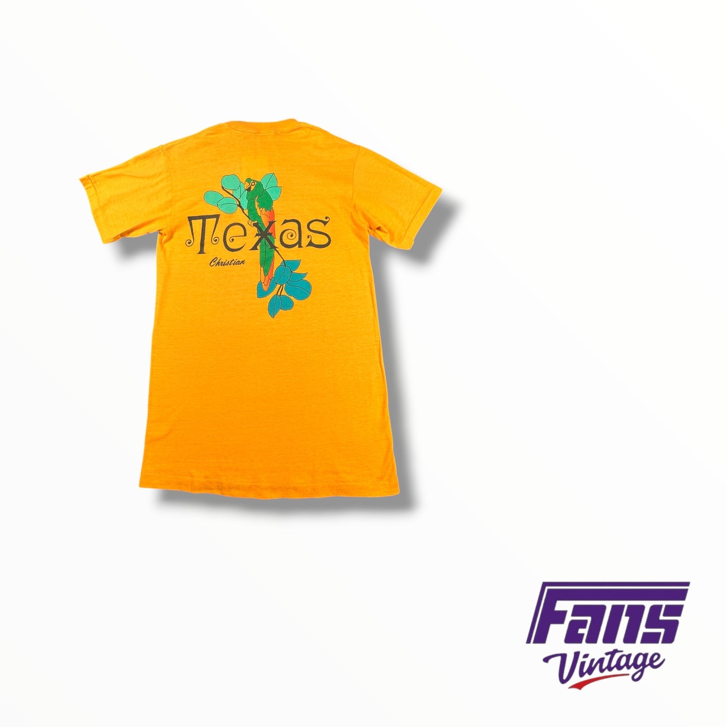 Vintage 70s TCU Zoo Style Tee