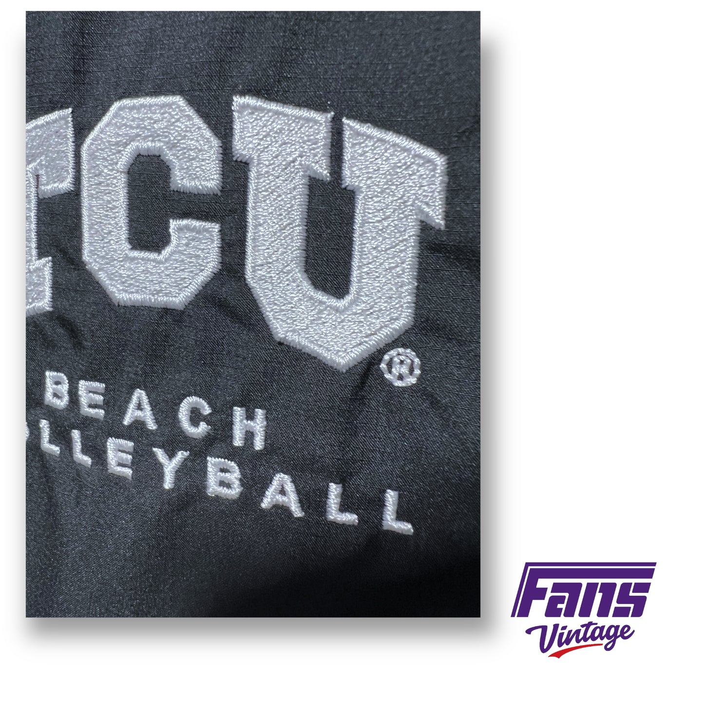 RARE team item! Player Issue TCU Beach Volleyball Nike StormFit sideline jacket