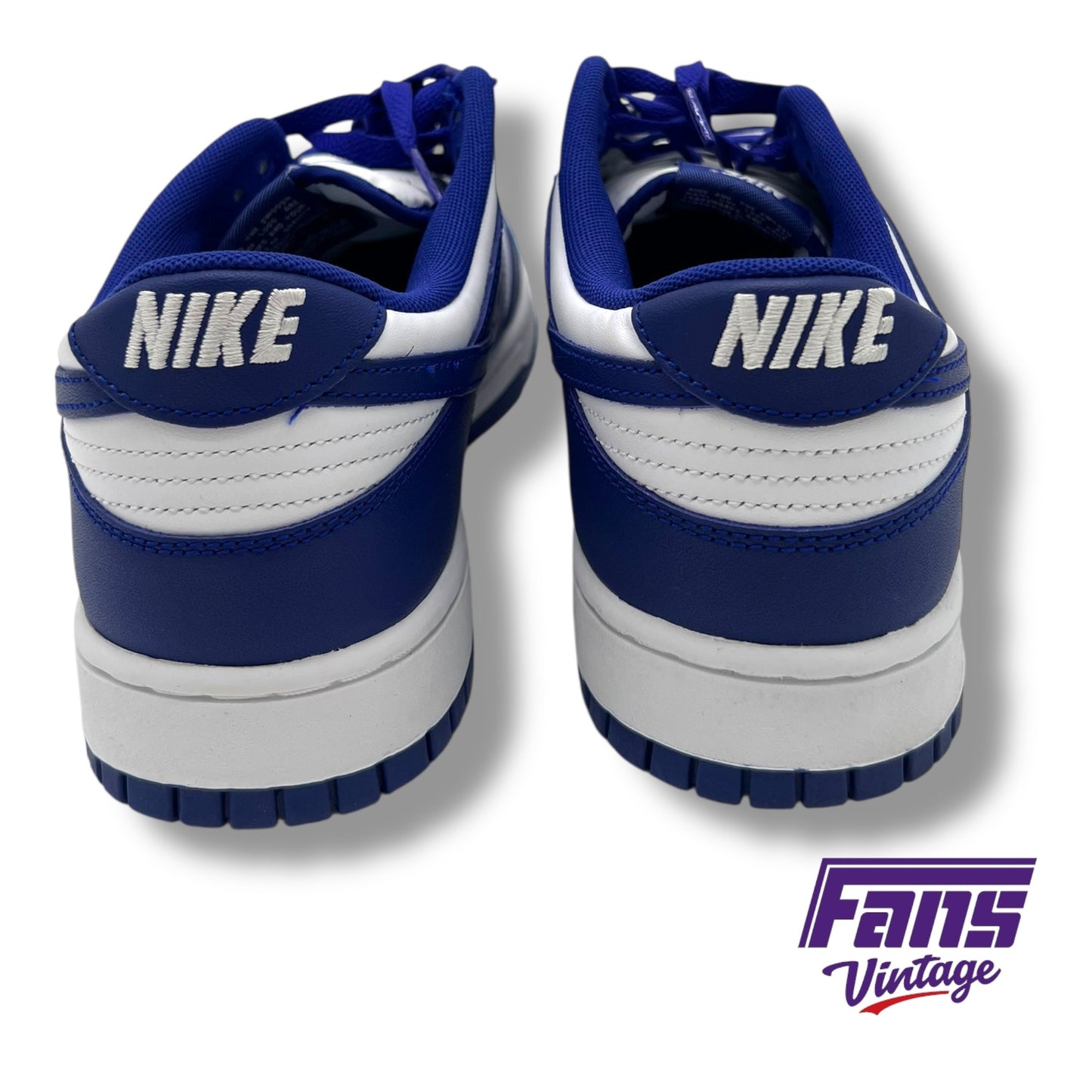 TCU Baseball Post Season Swag Nike Dunk Low “Concord” - Team Issued