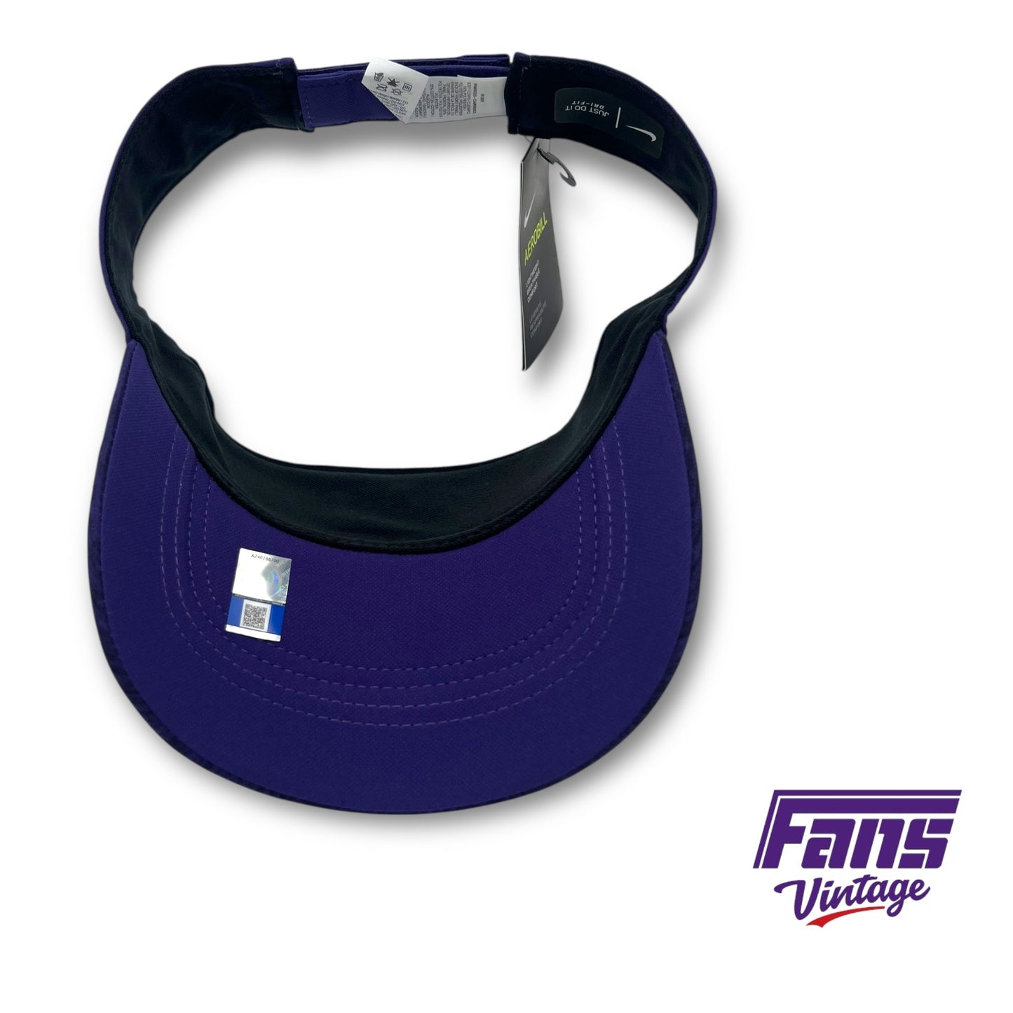 TCU Football Nike Team Issue Coach's Sideline Visor - New!