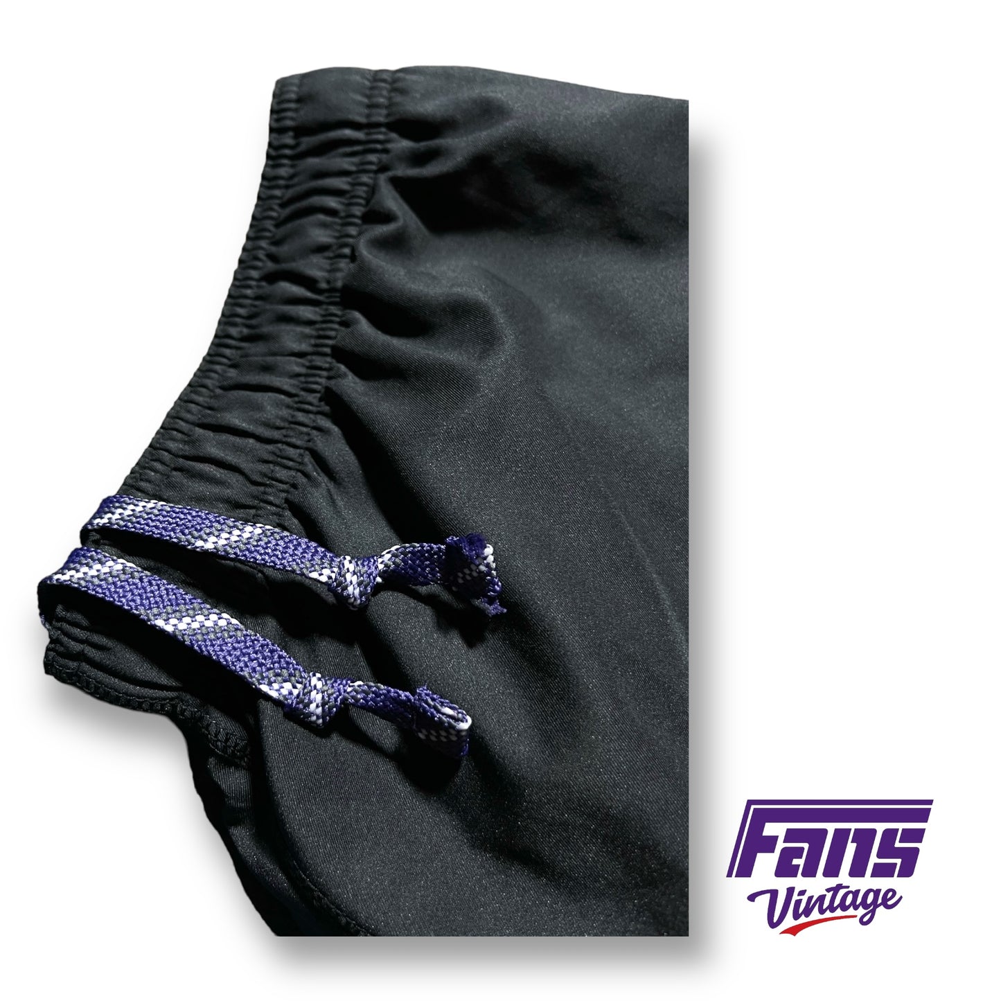 TCU Football Team Issue Nike Premium Training Pants with adjustable zip cuffs