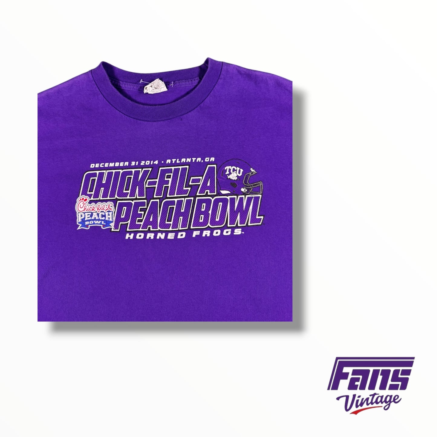 TCU Football 2014 Peach Bowl Shirt