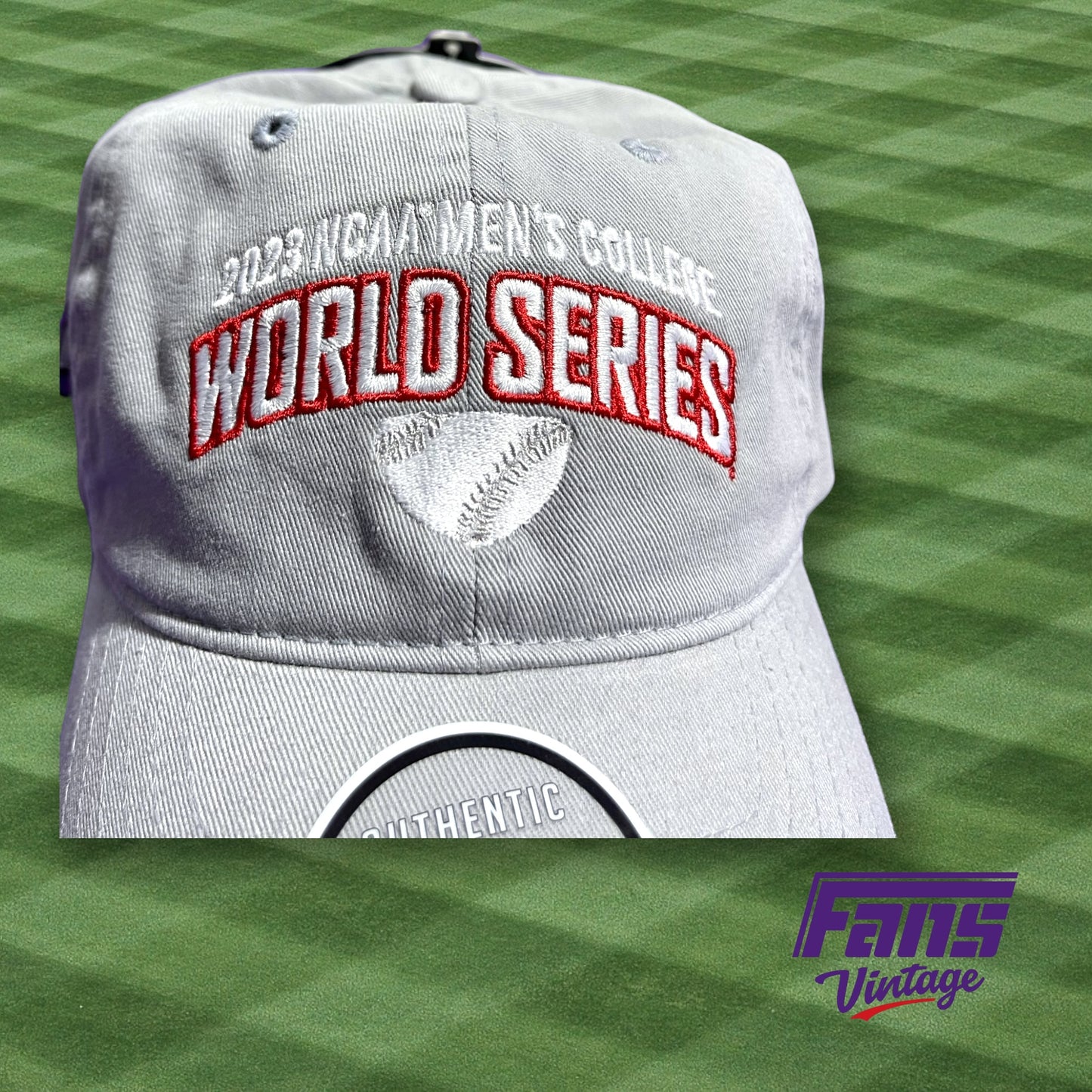 2023 TCU Baseball Limited Edition College World Series Hat (In-Person Tournament Only Edition)