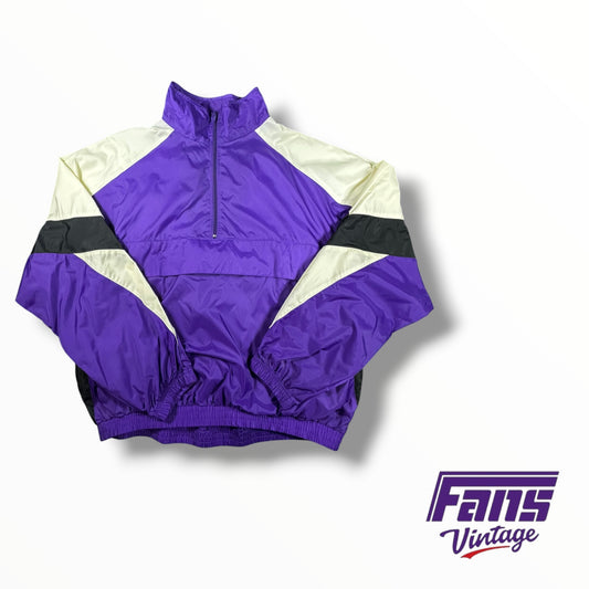 Vintage TCU Eastbay Multi-Color Windbreaker Jacket