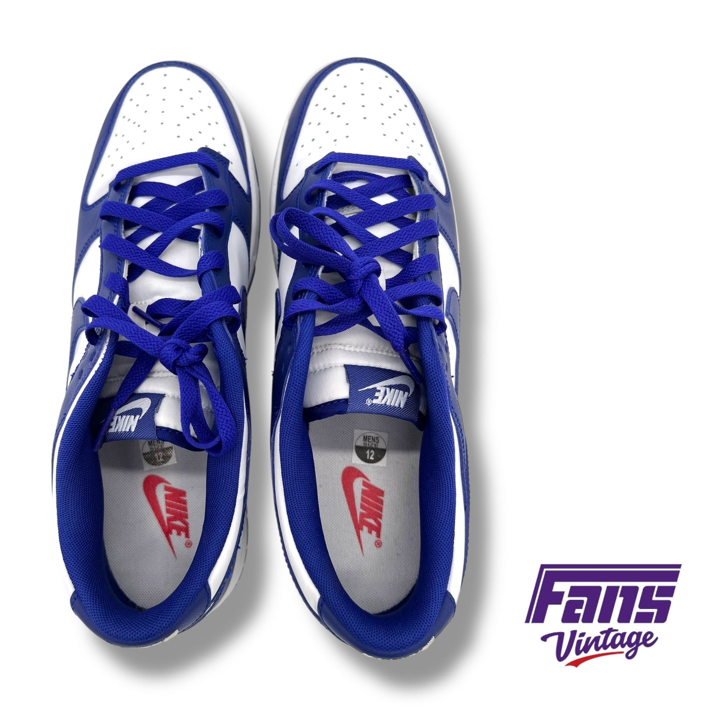 TCU Baseball Post Season Swag Nike Dunk Low “Concord” - Team Issued