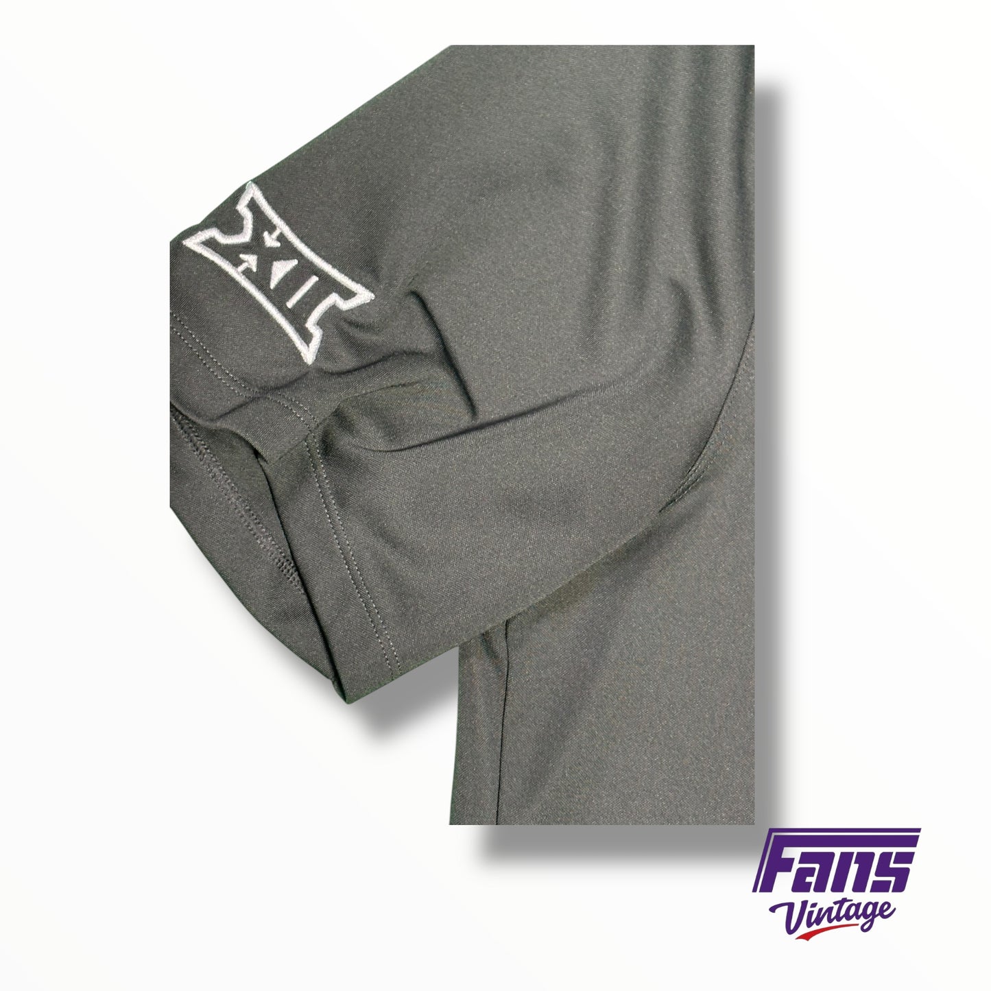 TCU Nike Team Issued Men’s Basketball Anthracite Gray Polo