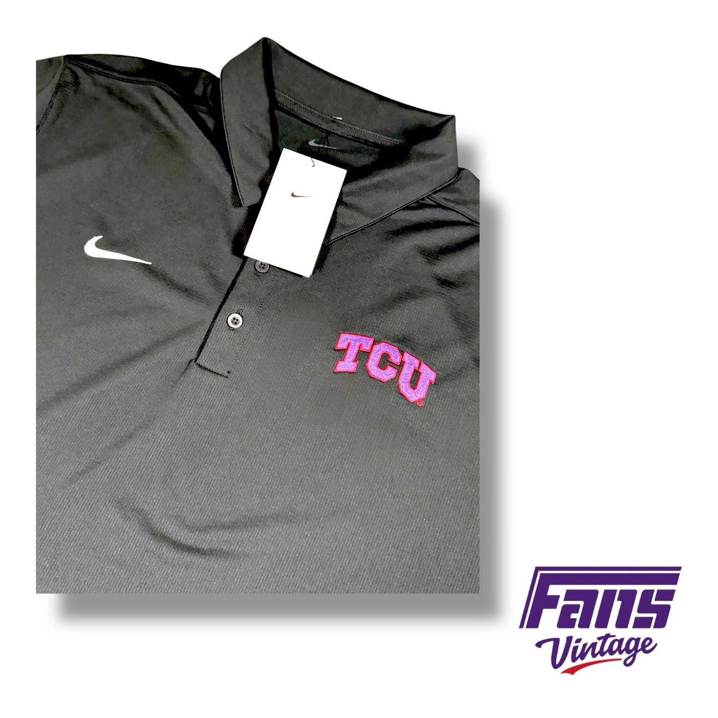TCU Nike Polo - Team Issued