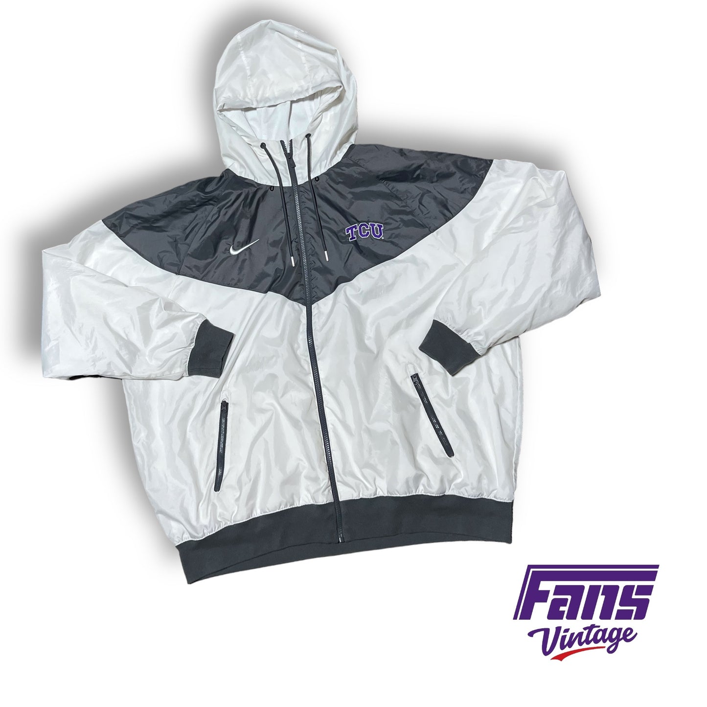 TCU Basketball Team Issue Nike Windrunner Jacket