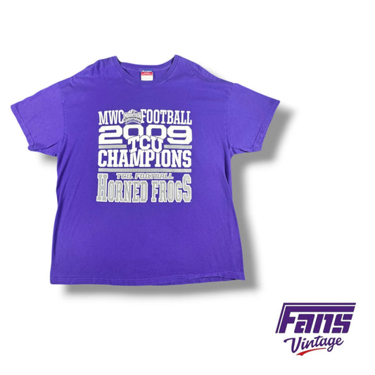 Vintage 2009 TCU Mountain West Champions T-Shirt