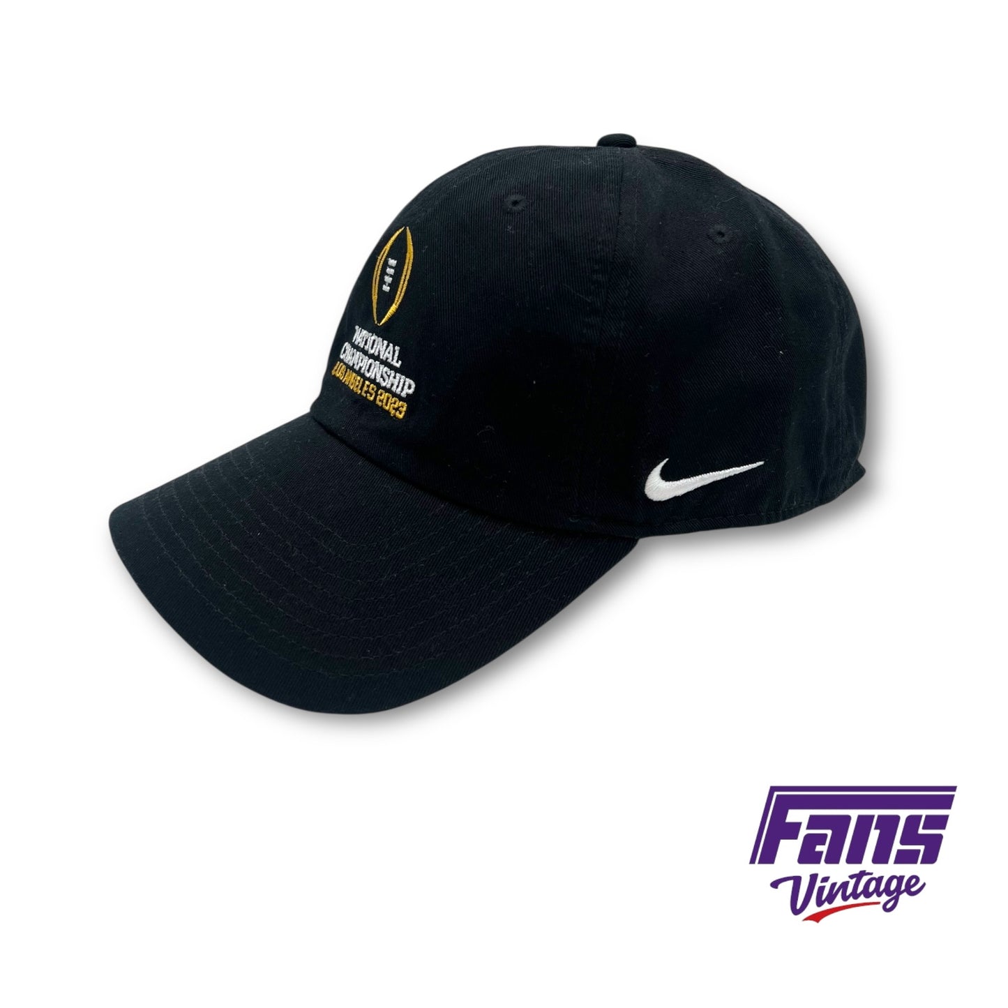 TCU Football 2023 National Championship CFP Nike Dad Hat - Team Issued