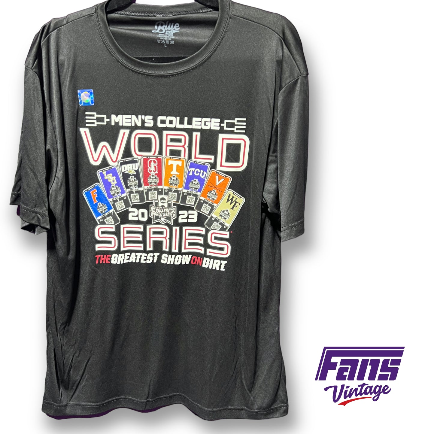 Limited Edition! CWS 2023 Tournament Tee - TCU Baseball College World Series bracket shirt