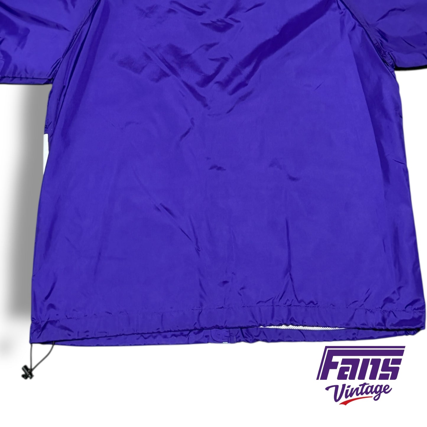 Vintage TCU Team Issue Nike Y2K Era Windbreaker Jacket