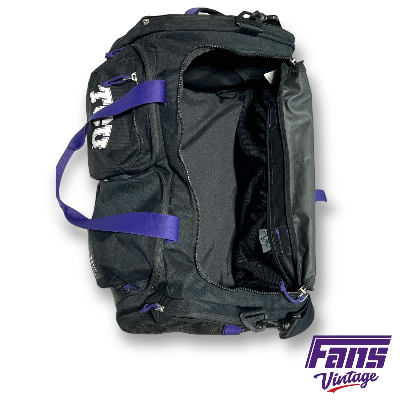 TCU Football Team Exclusive 2022 Large Nike Team Issue Duffel Bag