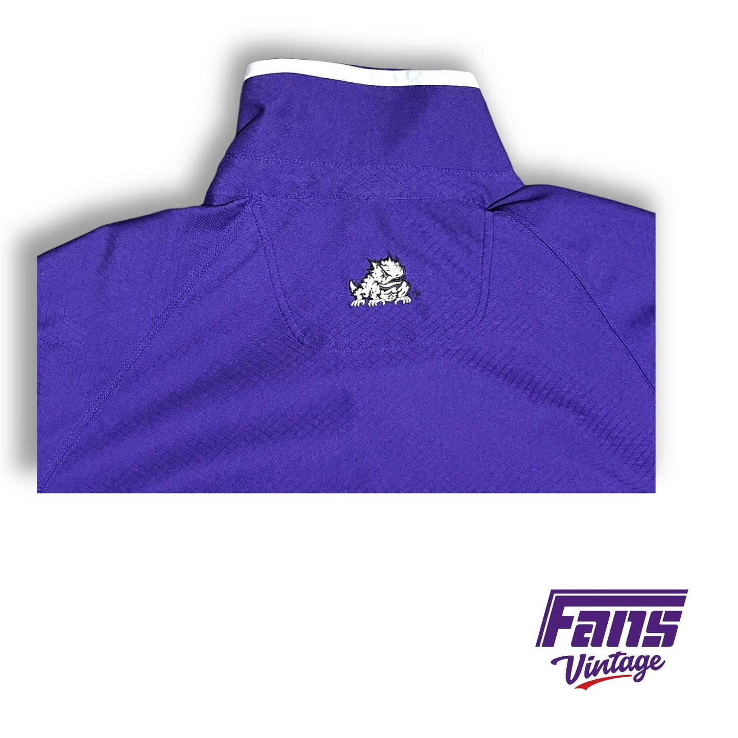 RARE! TCU Football Team Issue Rose Bowl Coach’s Sideline Polo - Like New!