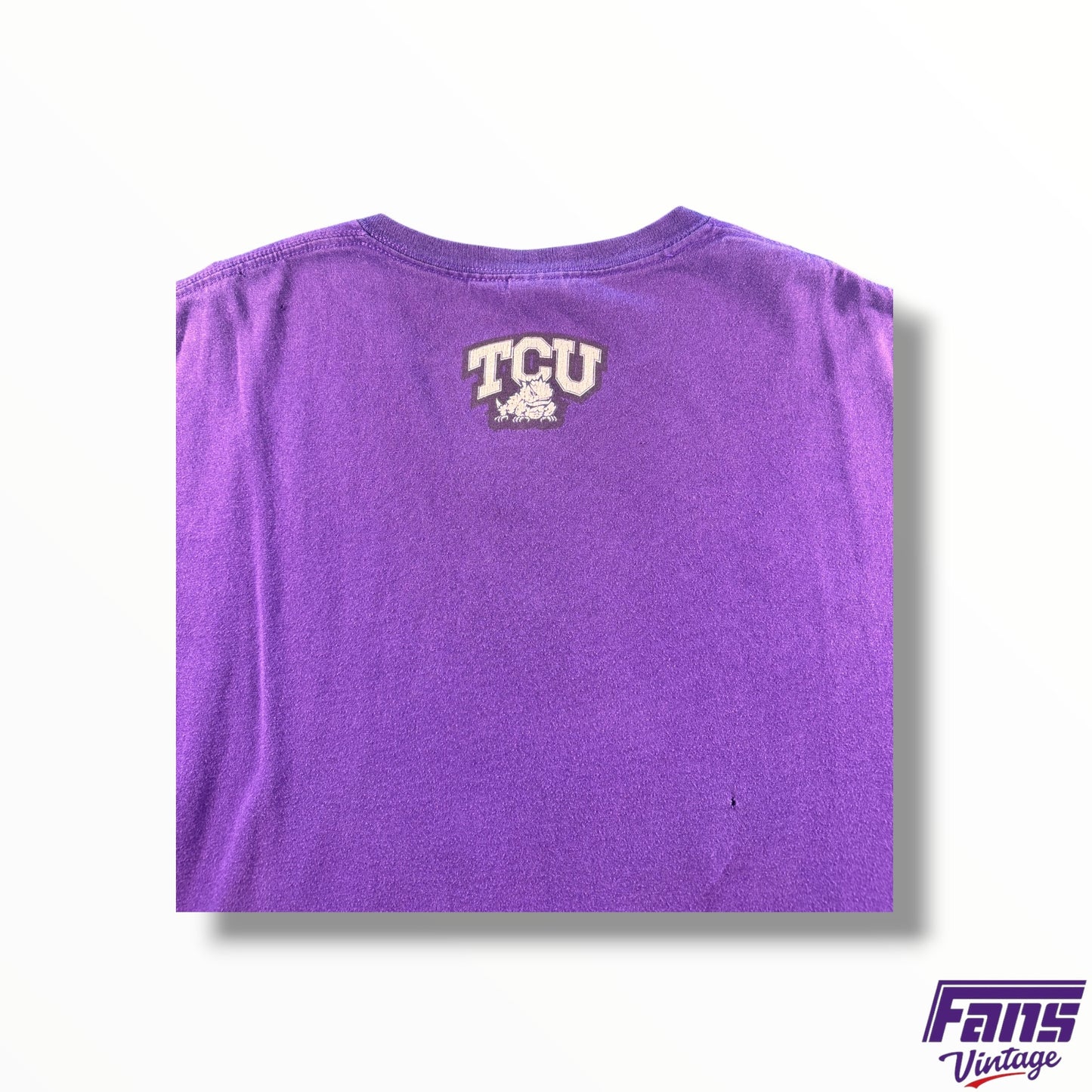Vintage TCU Football Purple Reign Football Tee