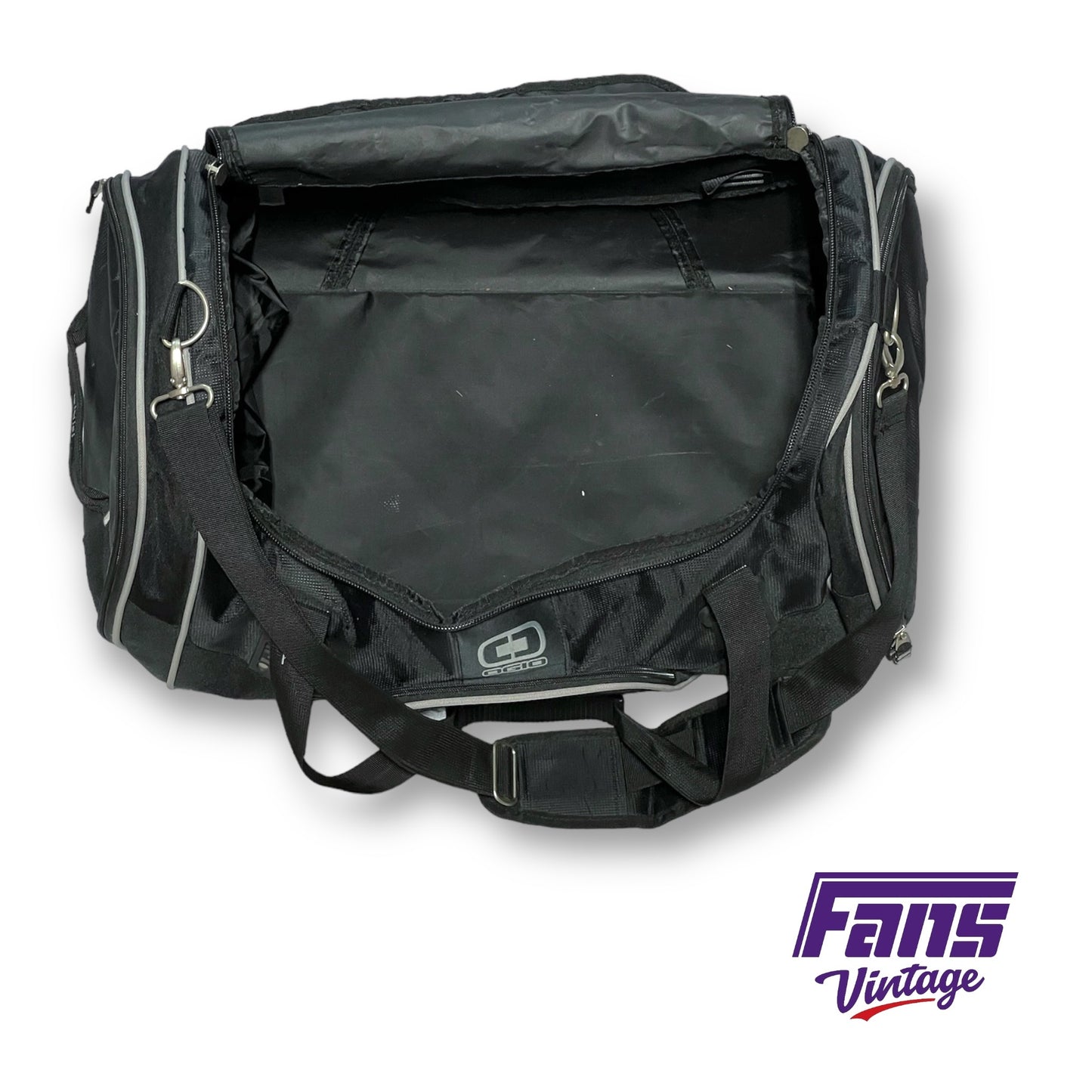 Custom OGIO TCU Football Team Issued Travel Duffel Bag