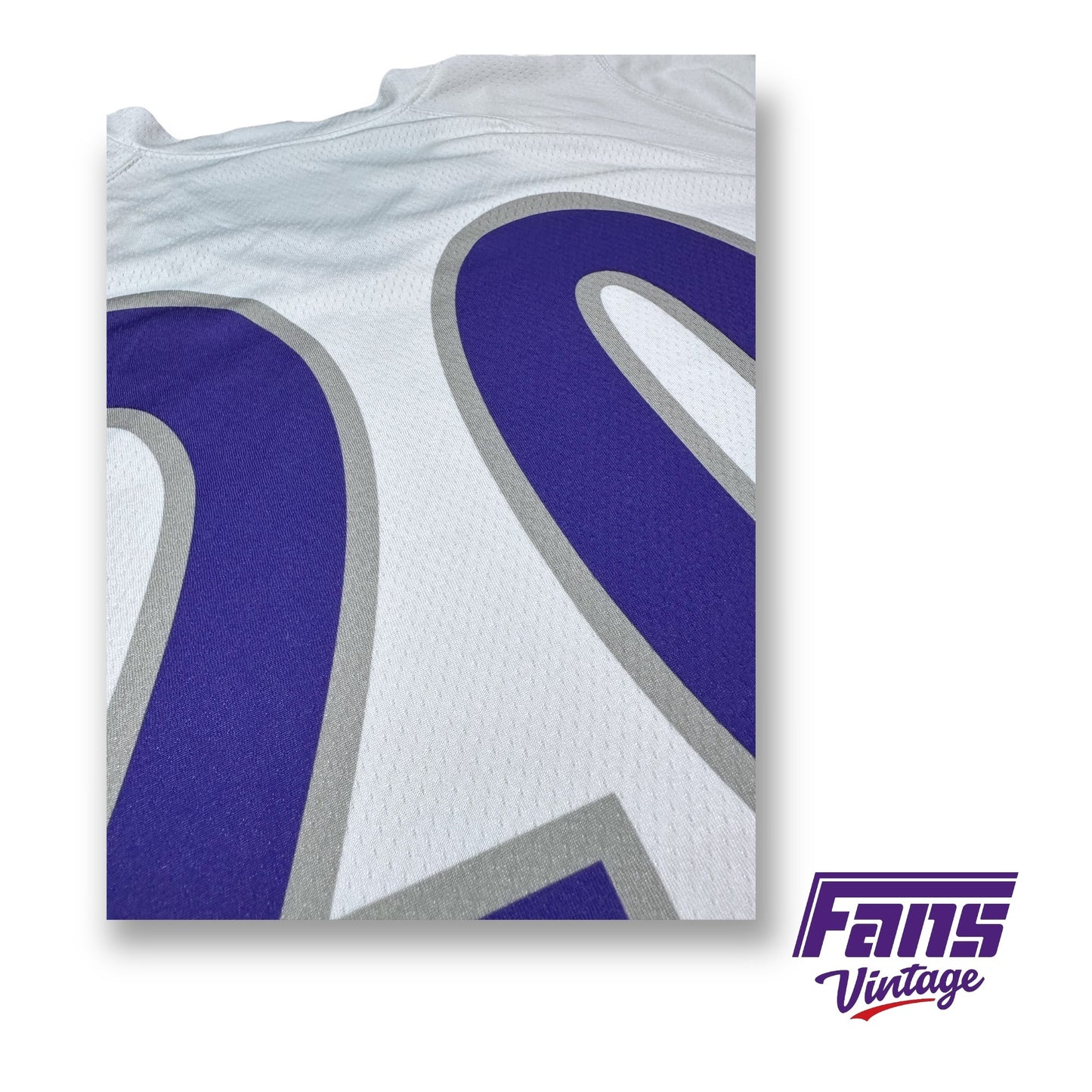 TCU Lacrosse Vintage Game Worn Jersey