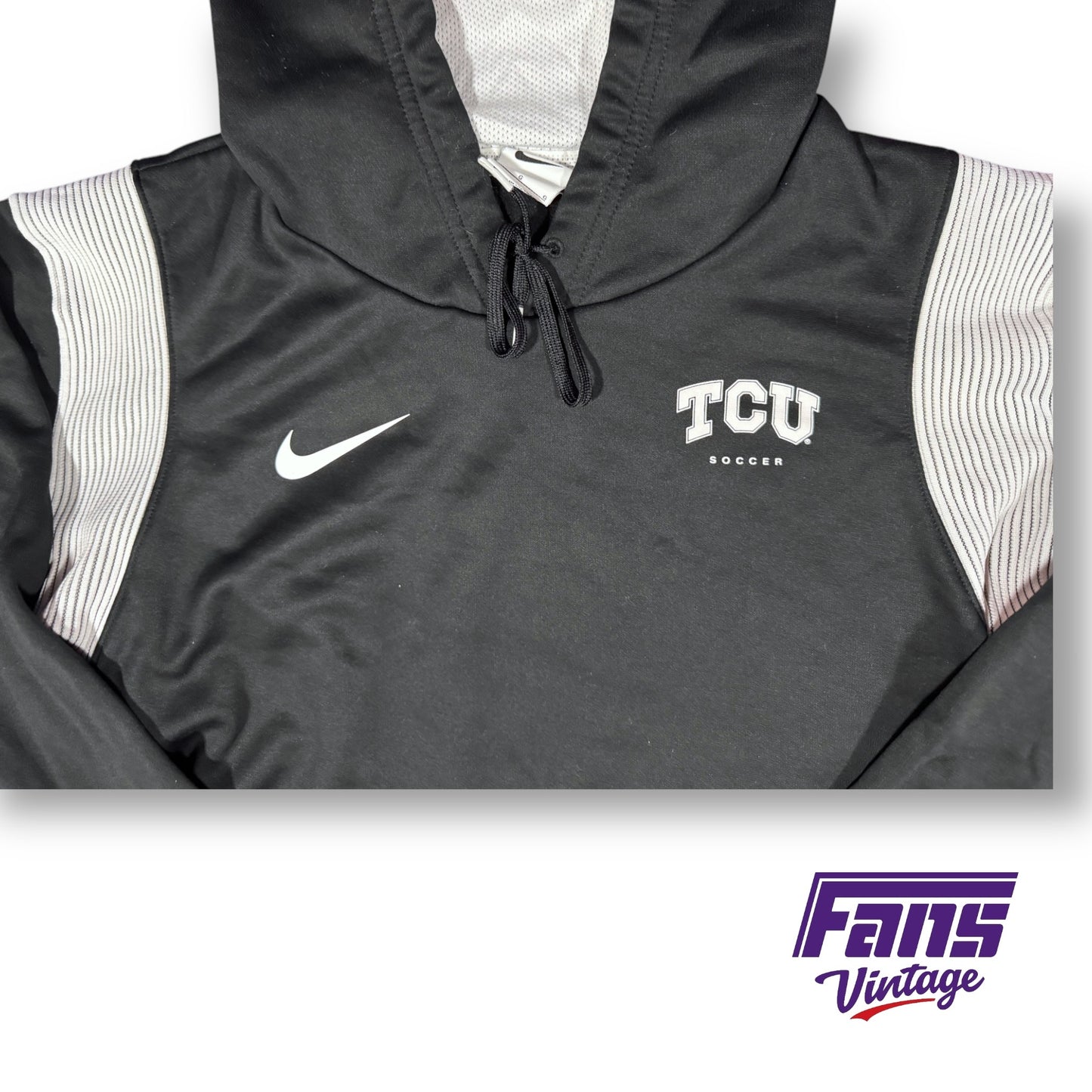 TCU Soccer Team Issue Blackout Nike Hoodie