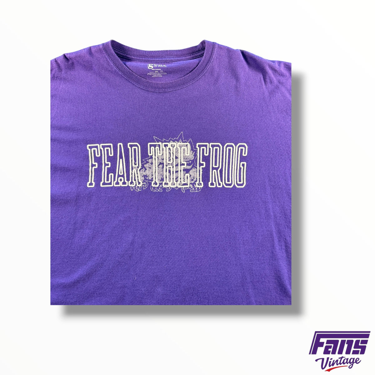 Vintage TCU Fear The Frog Tee