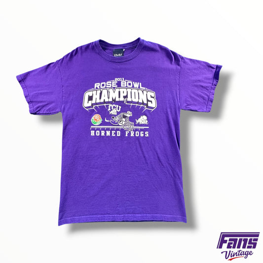 Vintage TCU Rose Bowl Champions Tee
