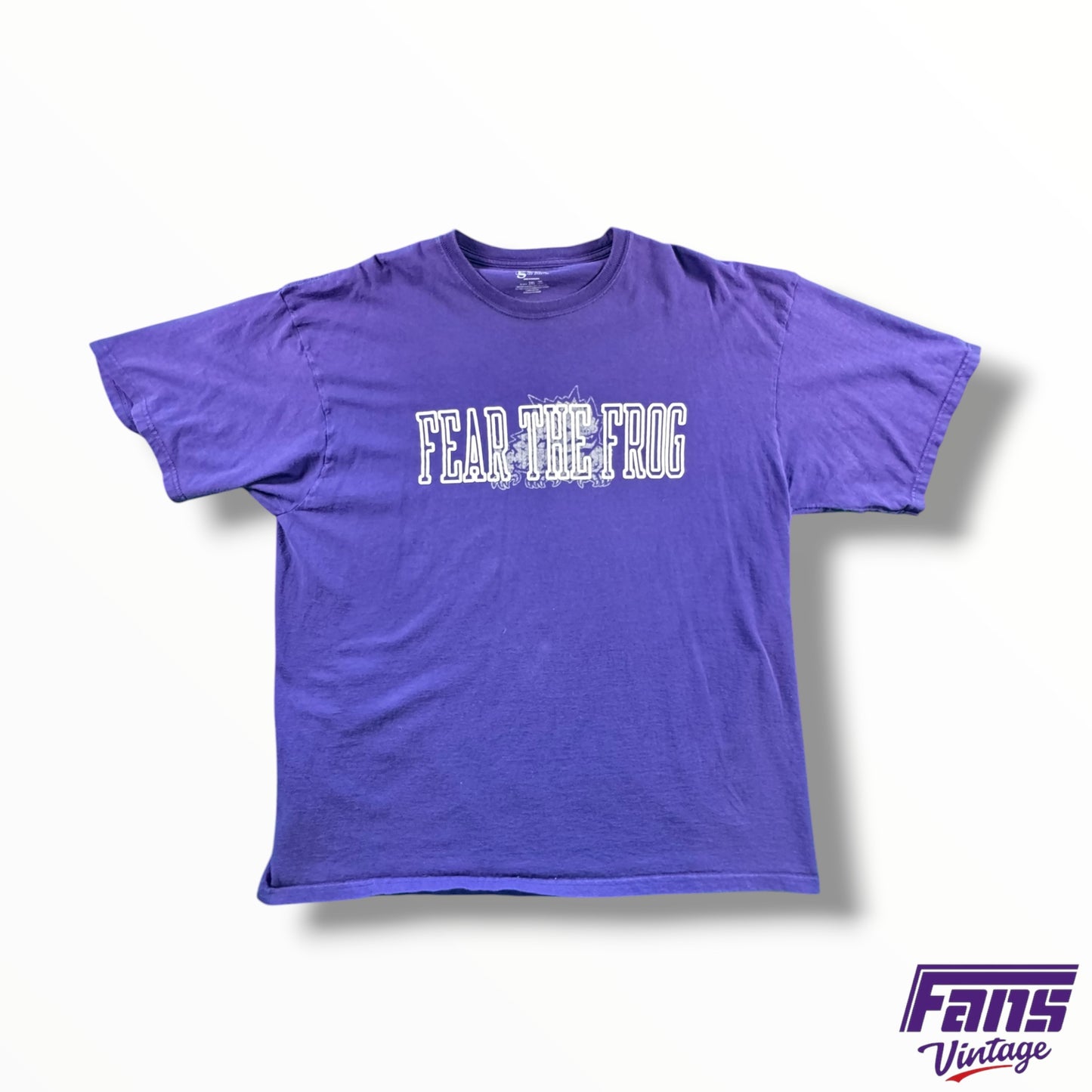 Vintage TCU Fear The Frog Tee
