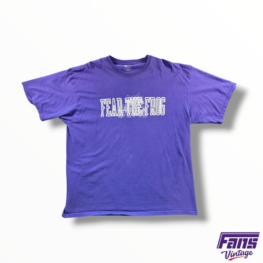 Vintage TCU Fear The Frog Tee