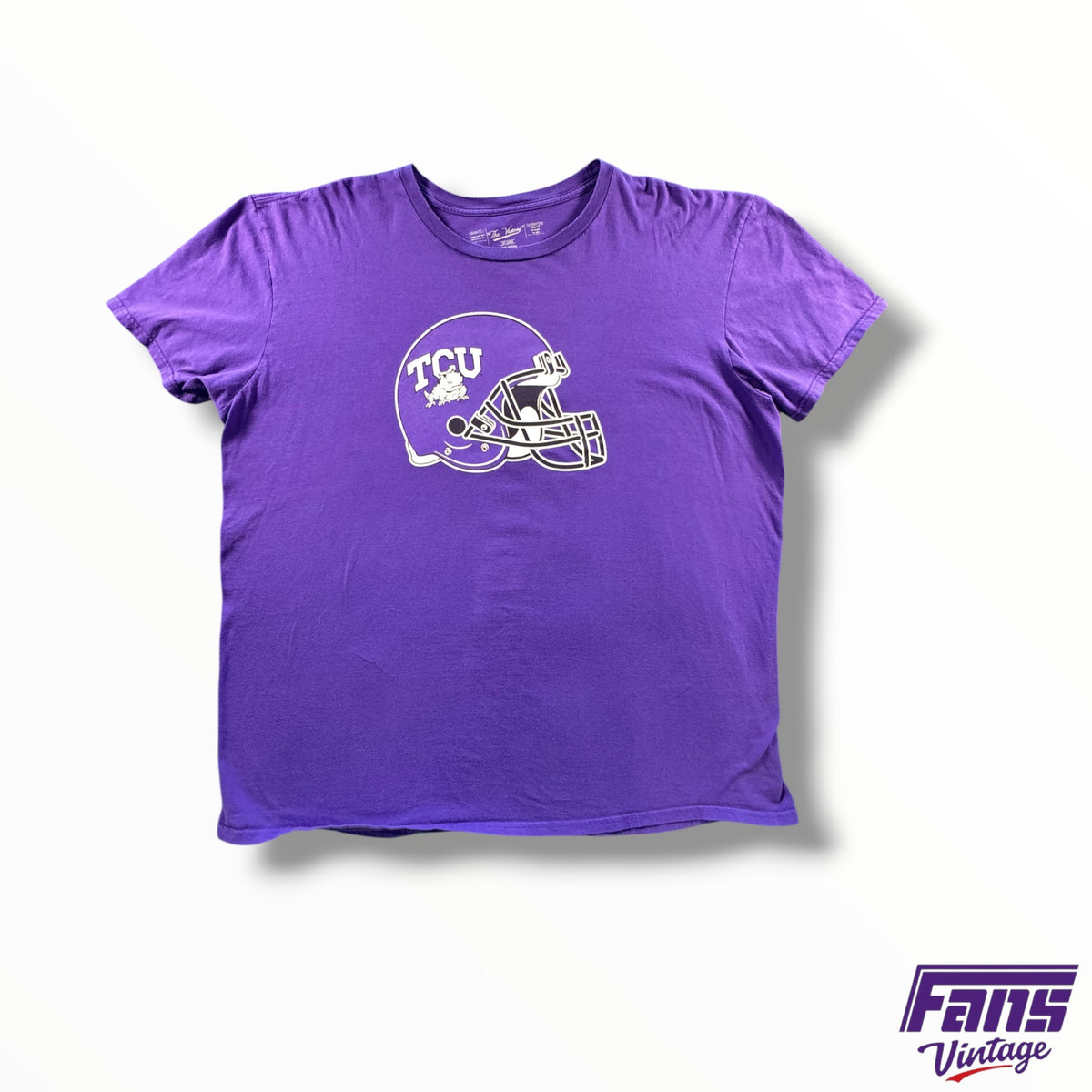 Vintage TCU Helmet Graphic, Tomlinson #5 Tee