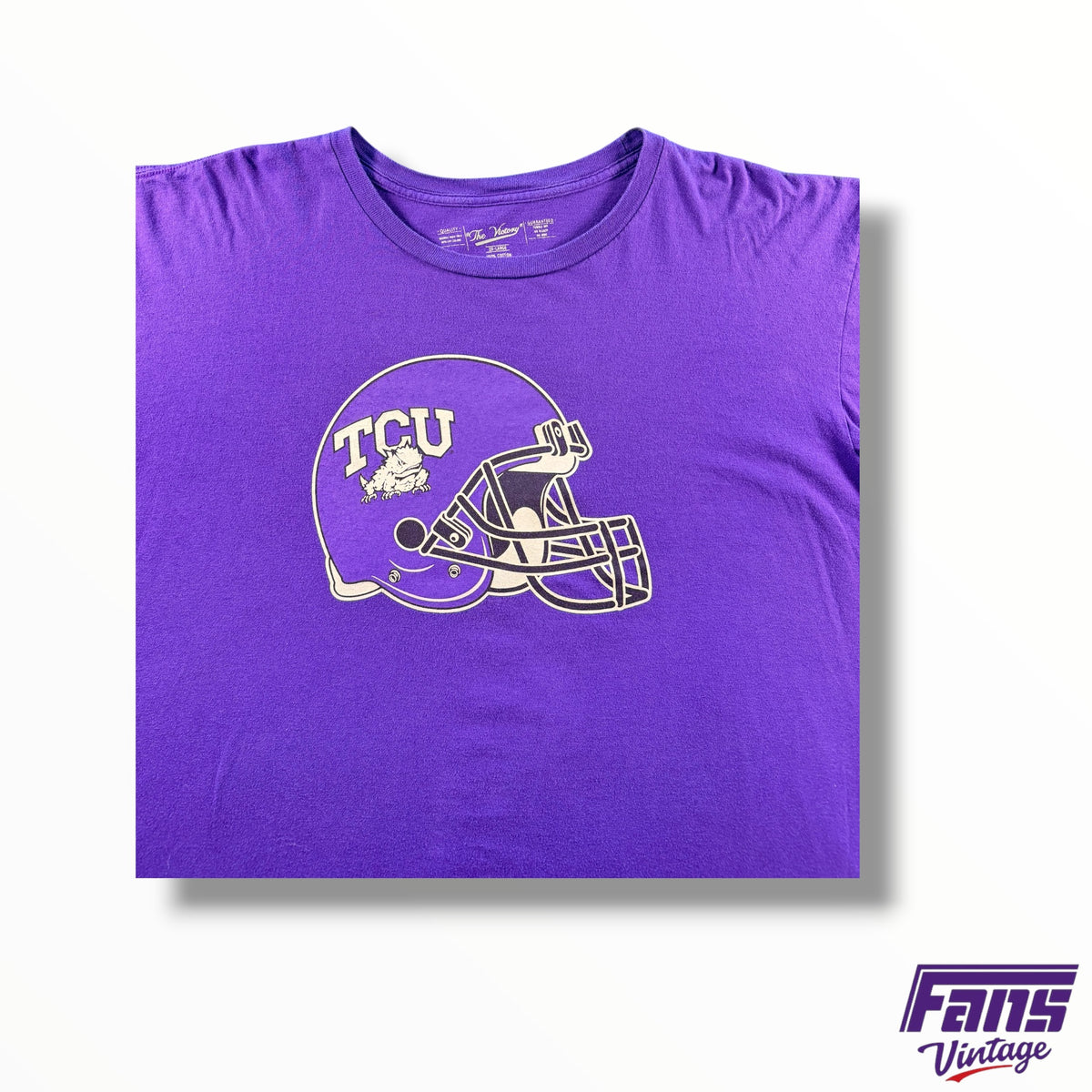 Vintage TCU Helmet Graphic, Tomlinson #5 Tee