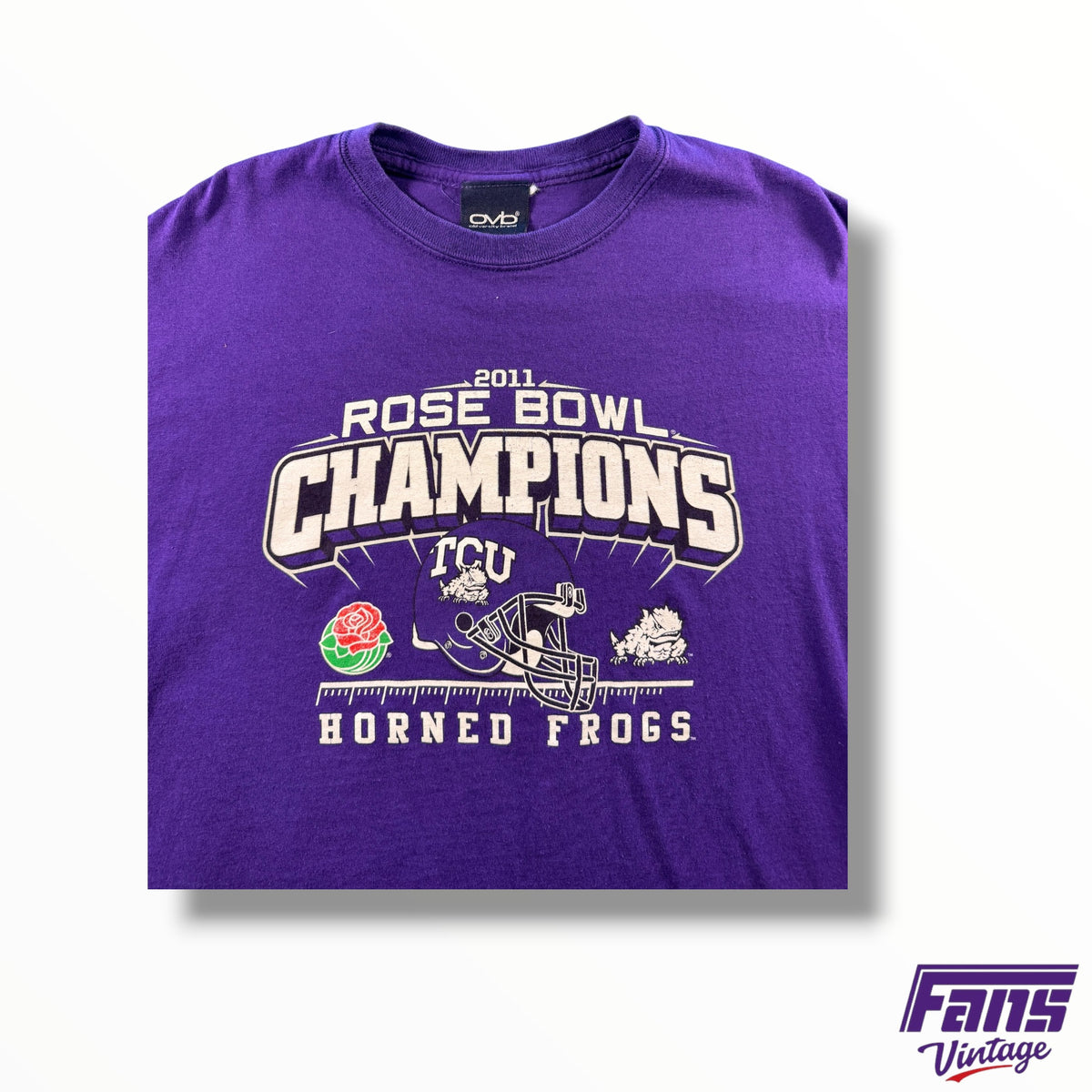 Vintage TCU Rose Bowl Champions Tee