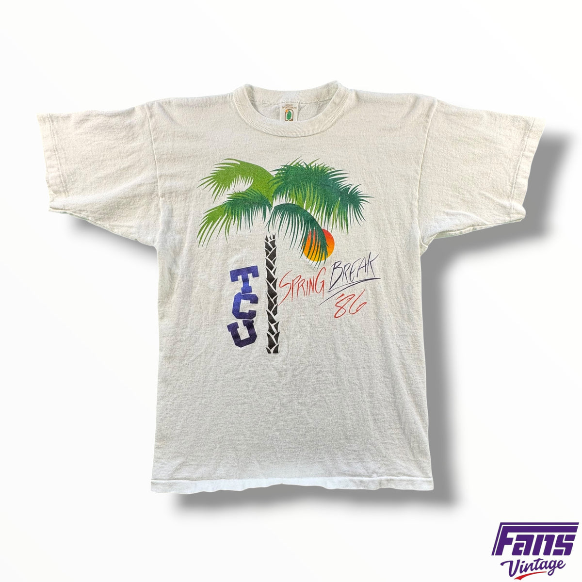 Vintage TCU Spring Break ‘86 Tee