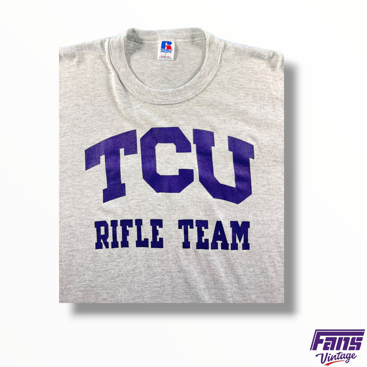 Vintage 90s TCU Rifle Team Tee