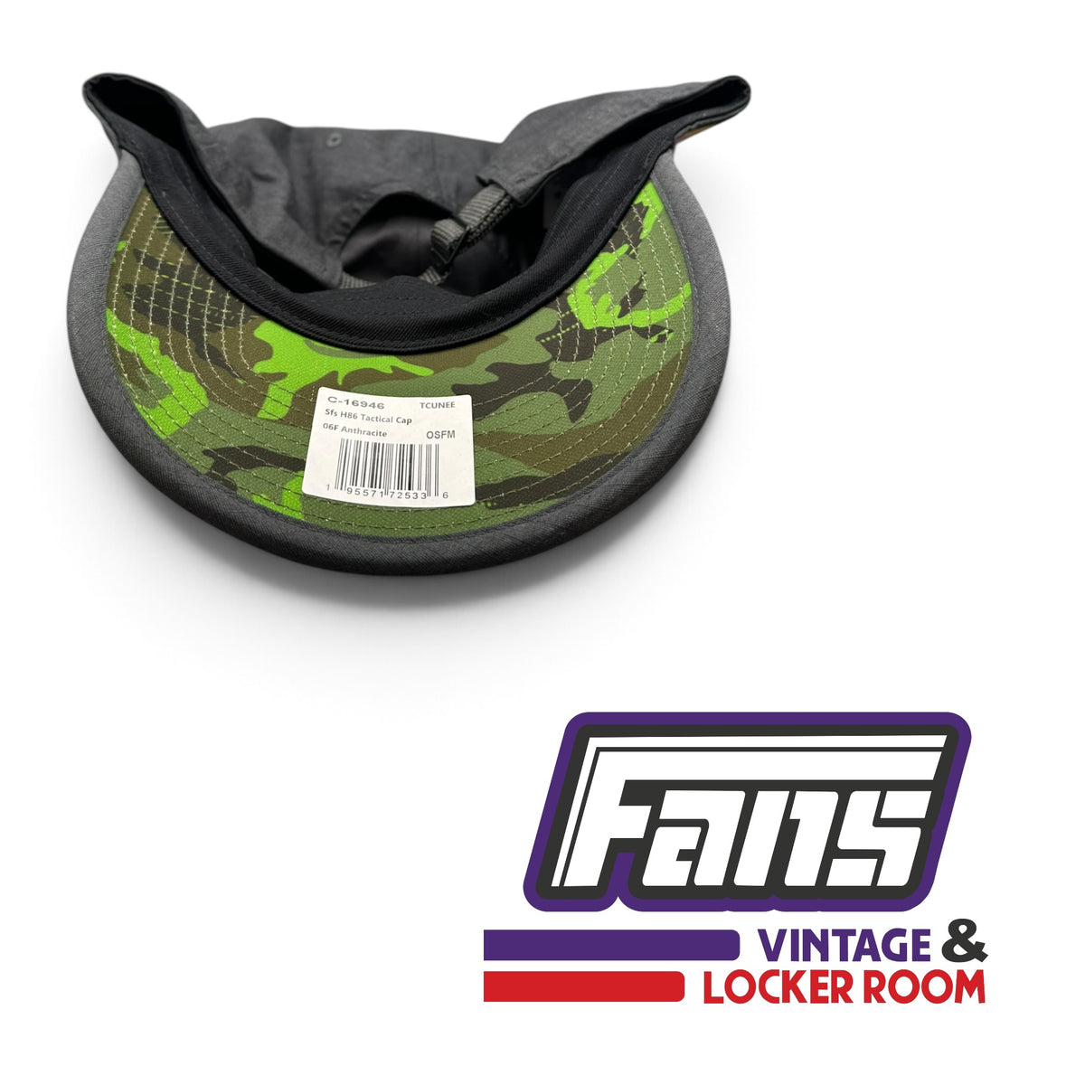 TCU Team Issued Veteran’s Day ‘Salute to Service’ Nike Gray Strap Back Hat With American Flag Patch