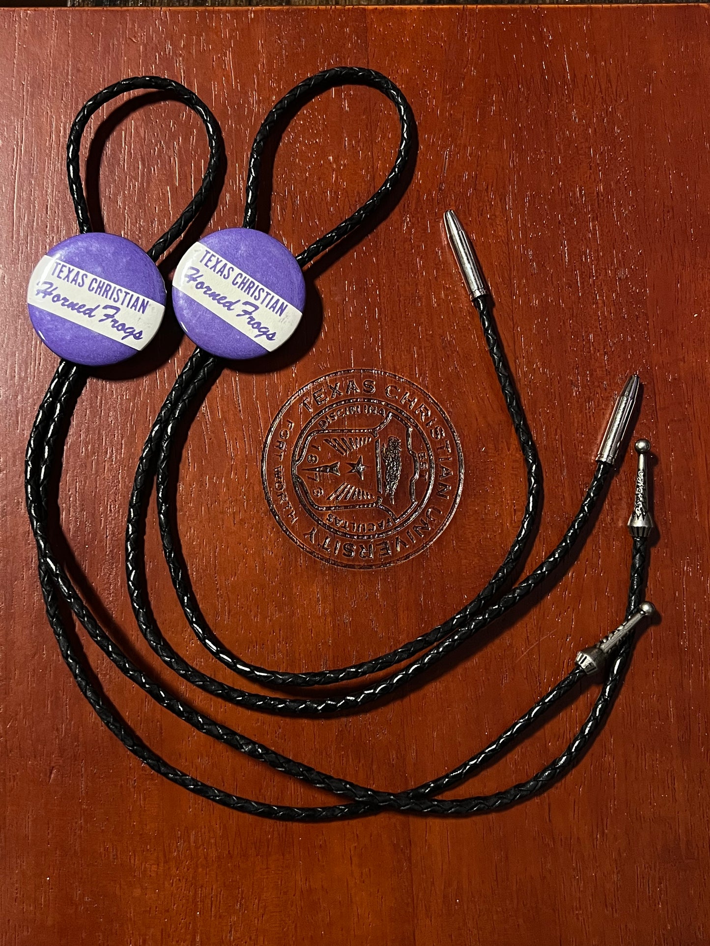 Custom Vintage TCU Bolo Ties