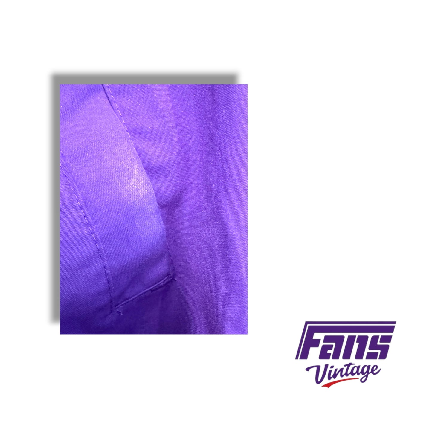 Vintage TCU Y2K Center Swoosh Team Issued Nike V-Neck Pullover