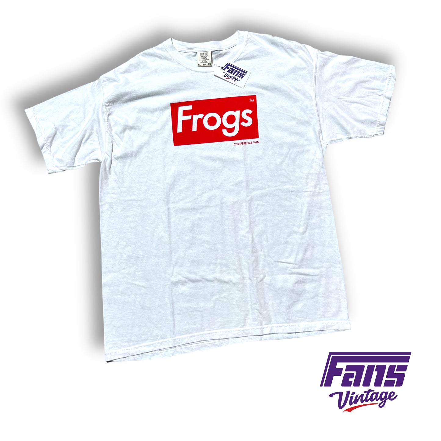 EPIC Supreme brand style “Frogs” Team Issued TCU Basketball Tee