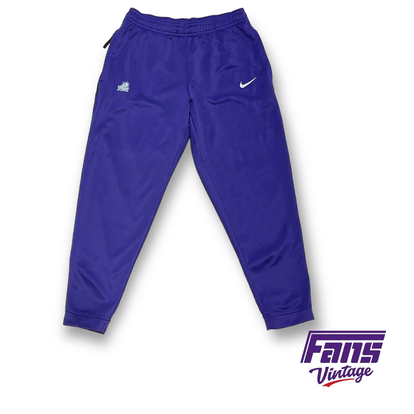 TCU Basketball Team Exclusive Nike Purple Travel Set - awesome details!