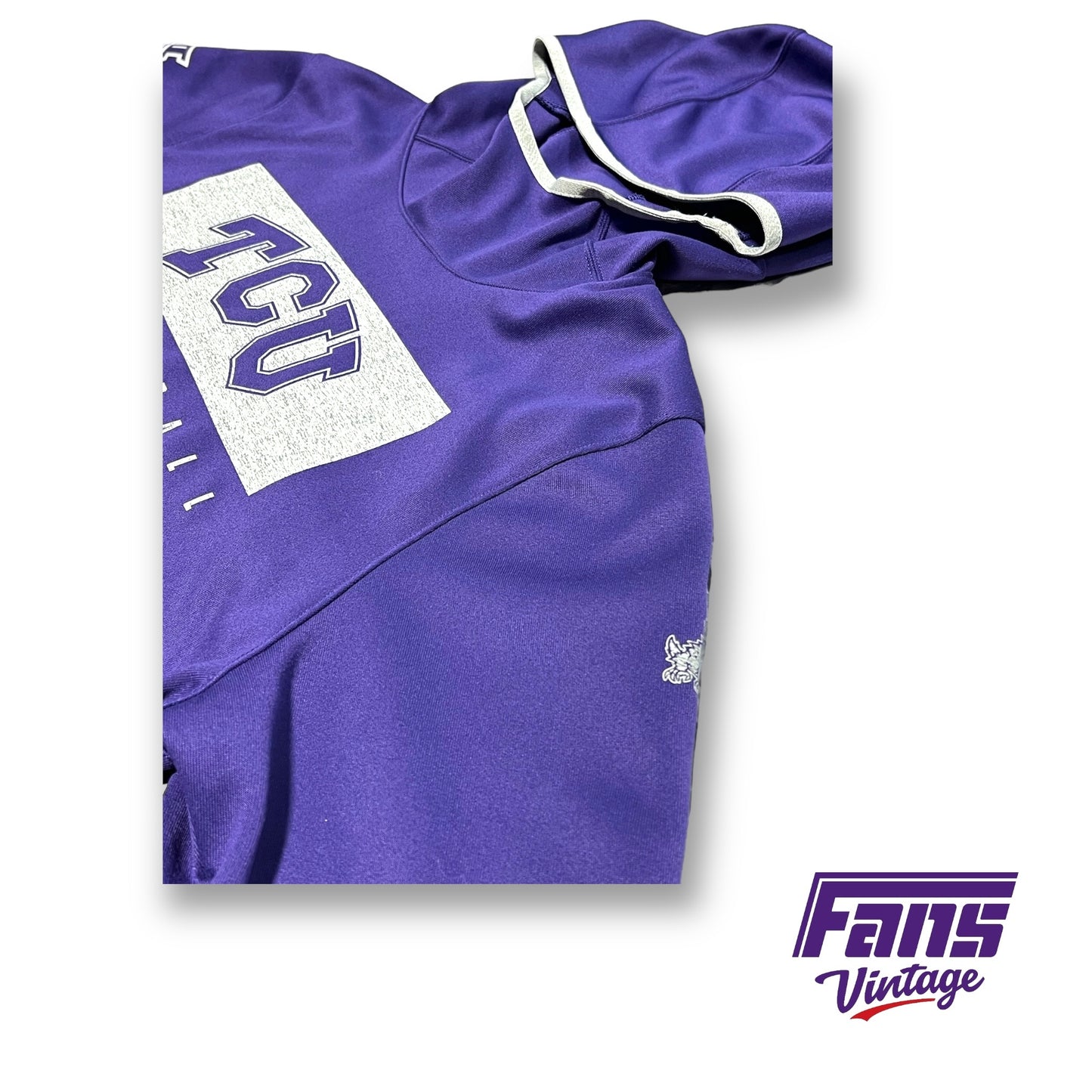 TCU Basketball Team Exclusive Nike Purple Travel Set - awesome details!