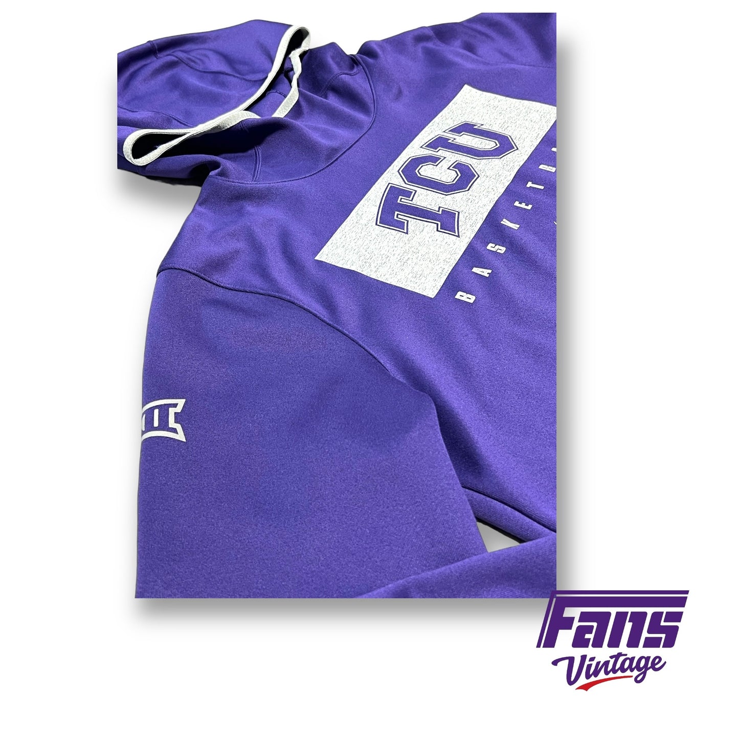 TCU Basketball Team Exclusive Nike Purple Travel Set - awesome details!