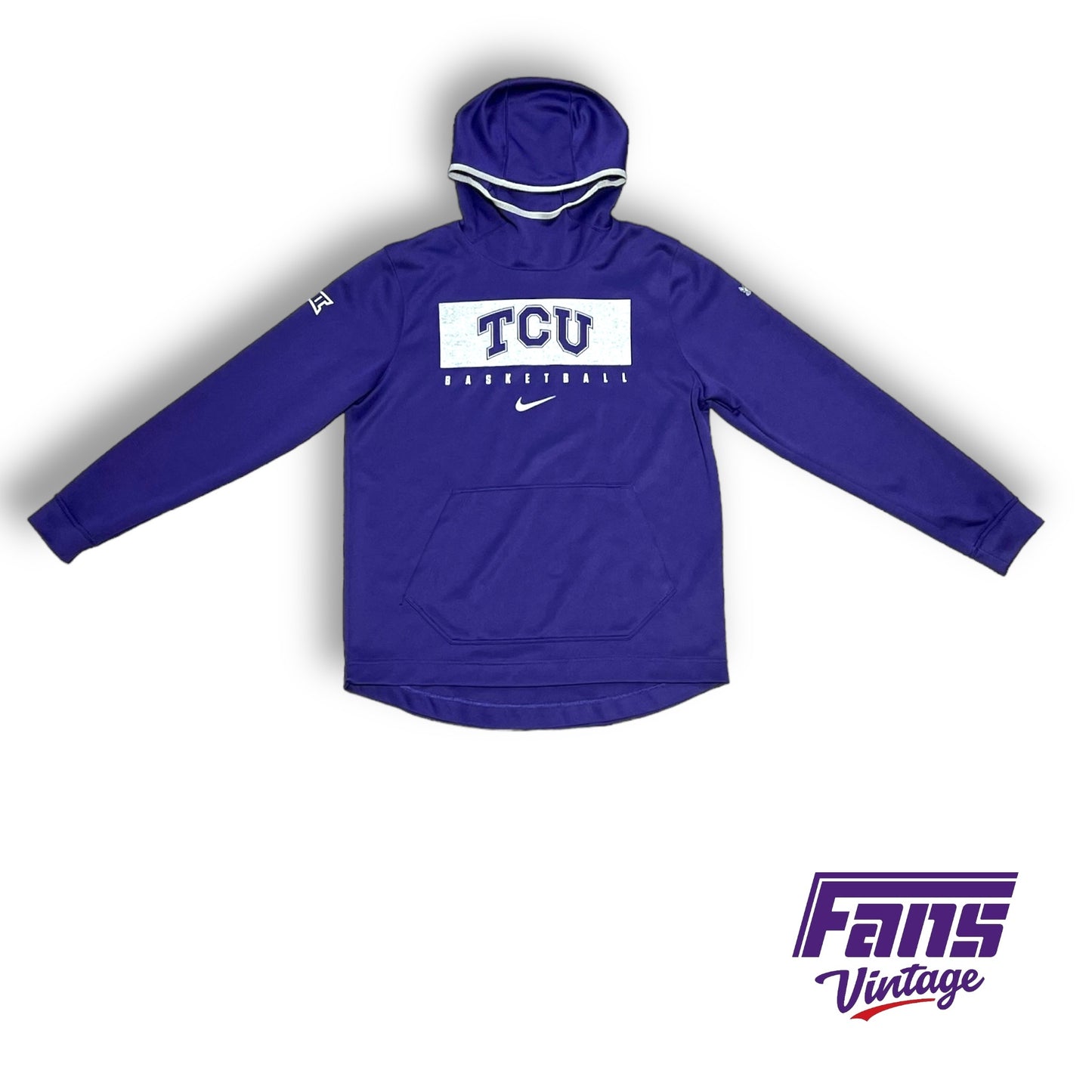 TCU Basketball Team Exclusive Nike Purple Travel Set - awesome details!