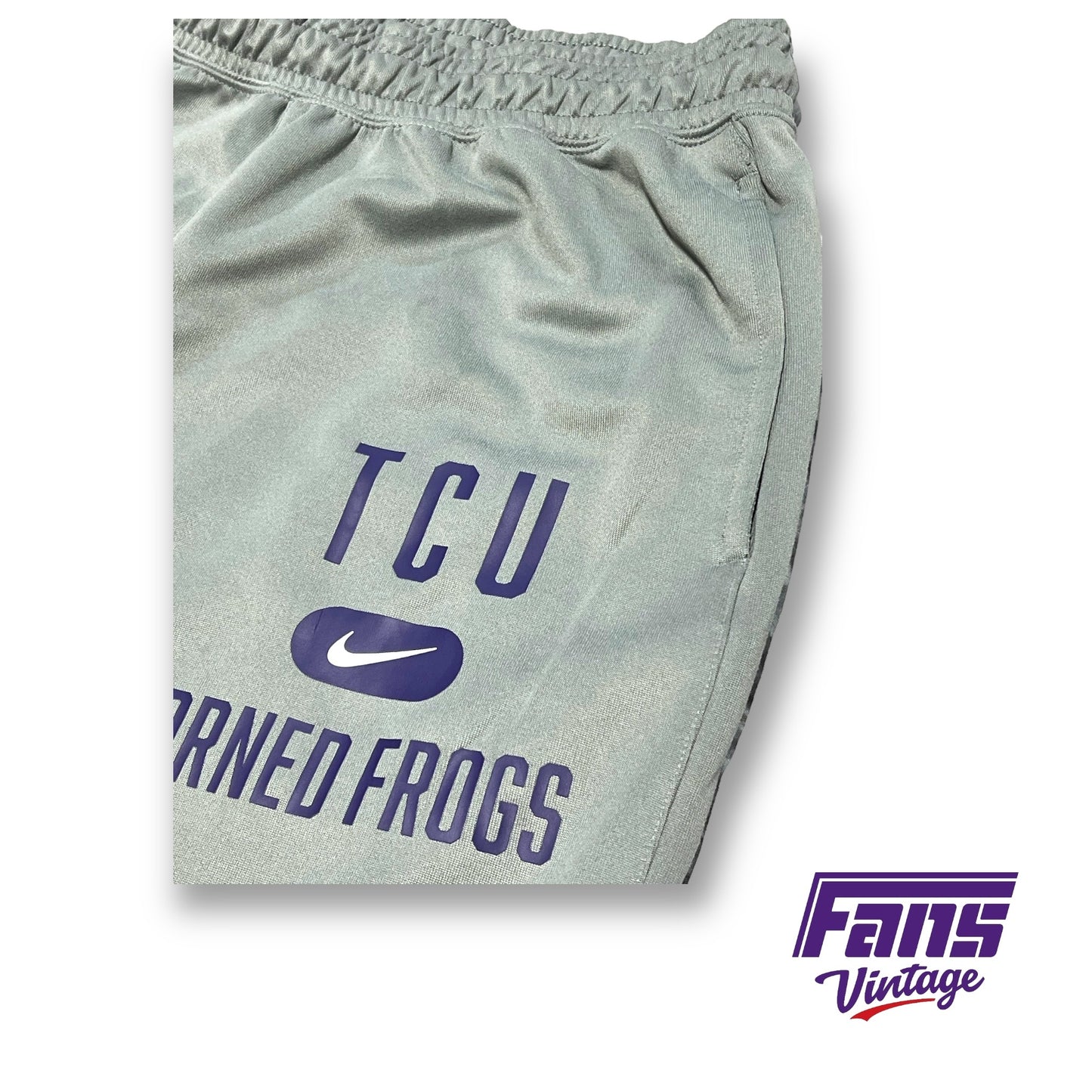 TCU Horned Frogs Nike Team Issued Travel Set - Hoodie and Sweatpants