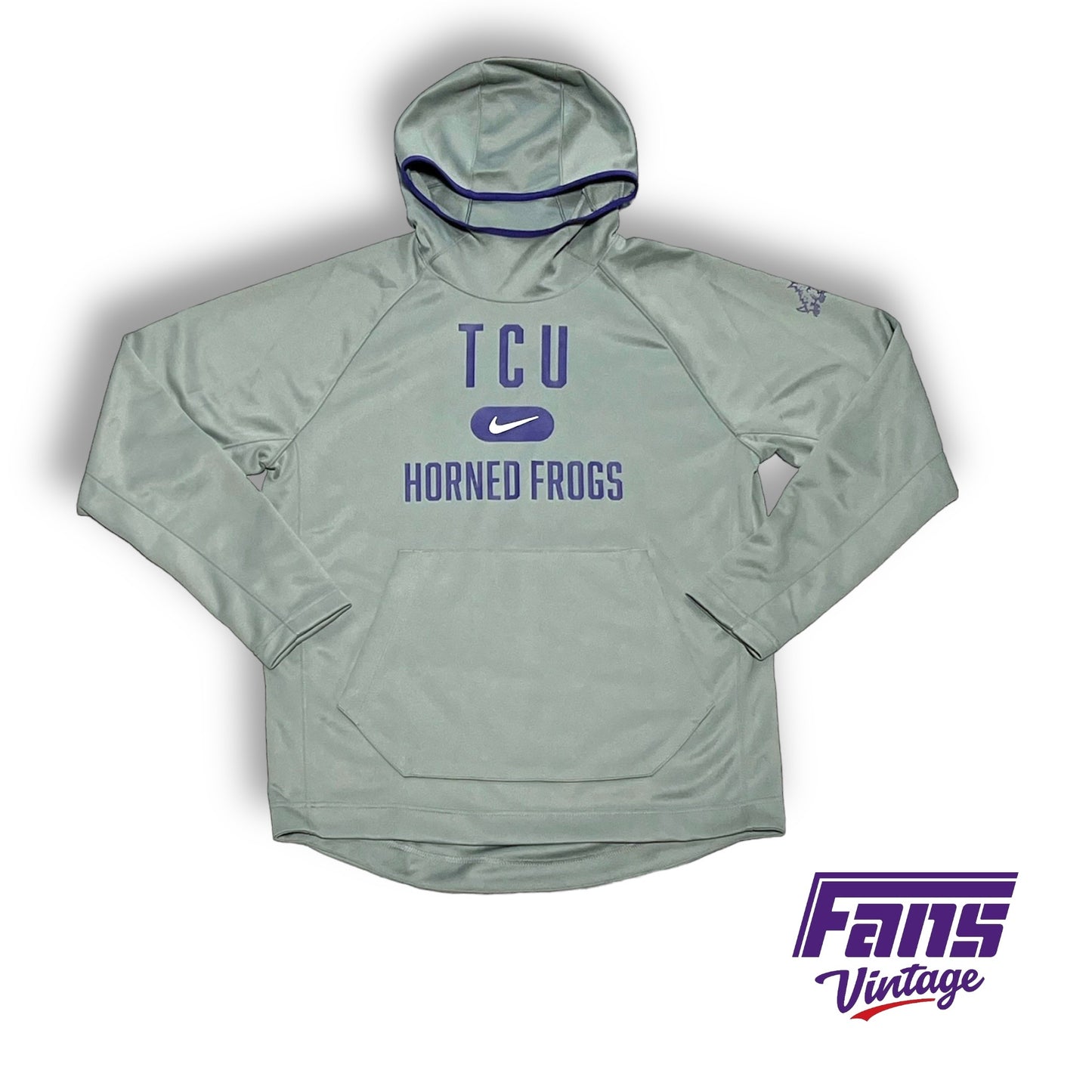 TCU Horned Frogs Nike Team Issued Travel Set - Hoodie and Sweatpants