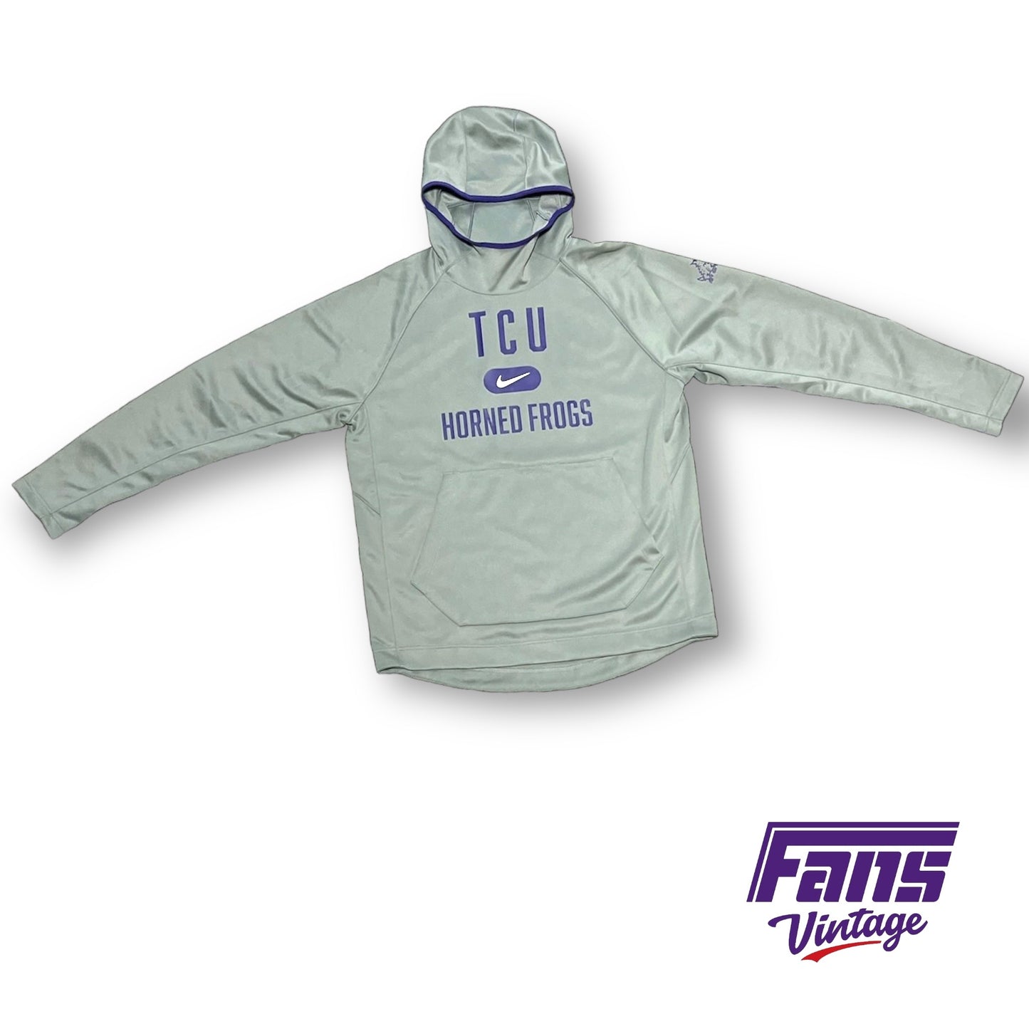 TCU Horned Frogs Nike Team Issued Travel Set - Hoodie and Sweatpants