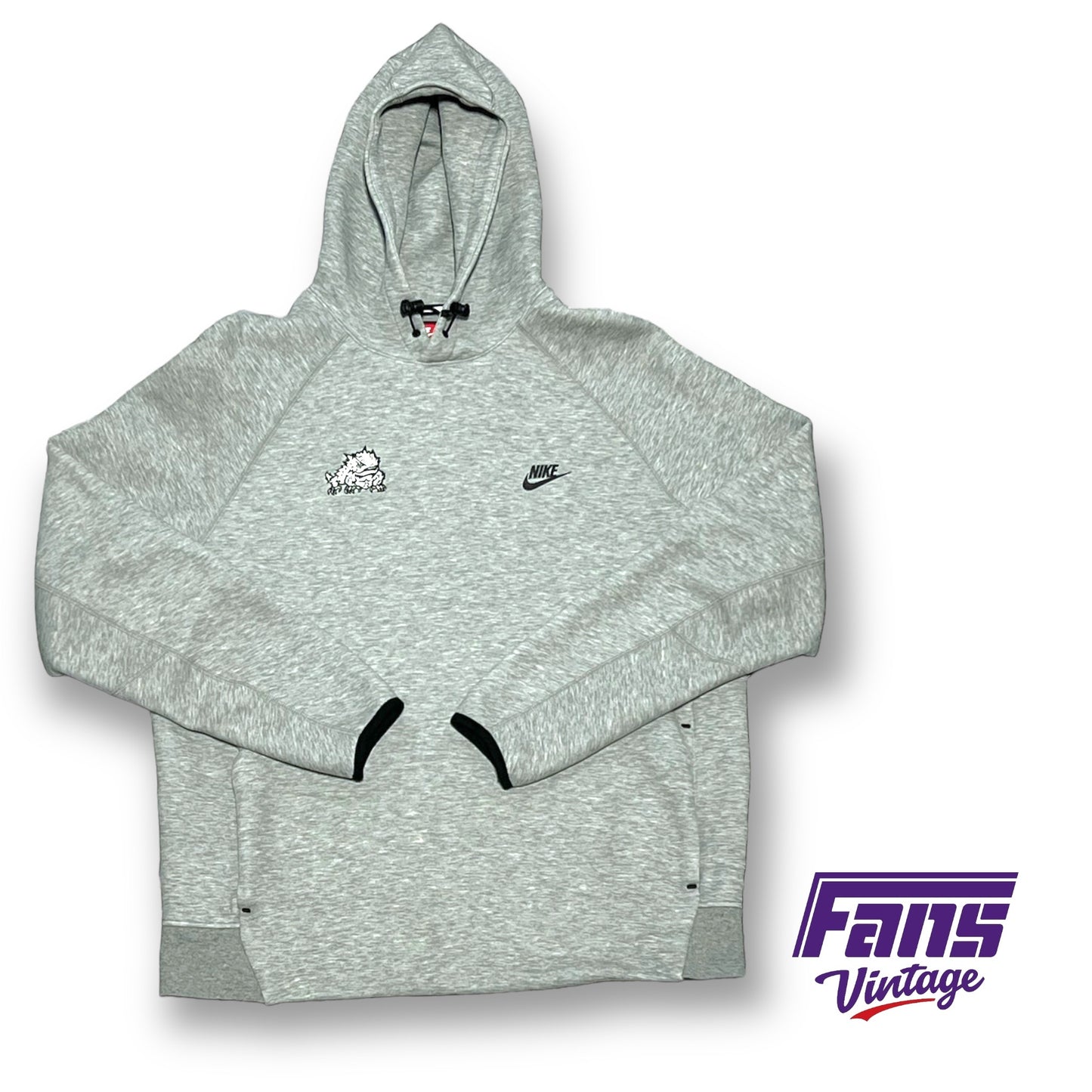 RARE TCU Basketball Team Exclusive Nike Sportswear Tech Fleece Premium Thick 'n Cozy Travel Set