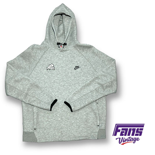 RARE TCU Basketball Team Exclusive Nike Sportswear Tech Fleece Premium Thick 'n Cozy Hoodie