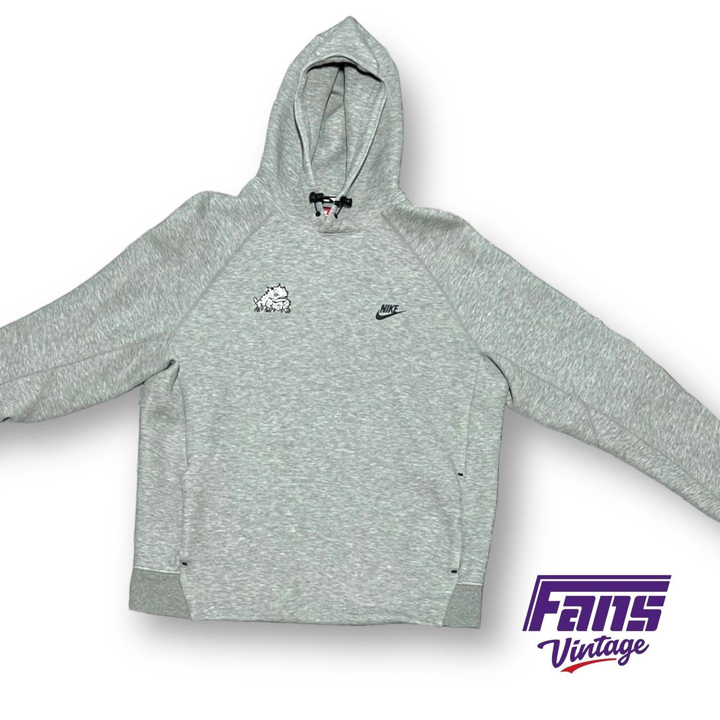 RARE TCU Basketball Team Exclusive Nike Sportswear Tech Fleece Premium Thick 'n Cozy Travel Set