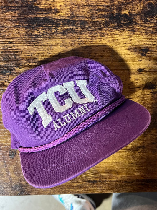 TCU Alumni Vintage Rope Hat