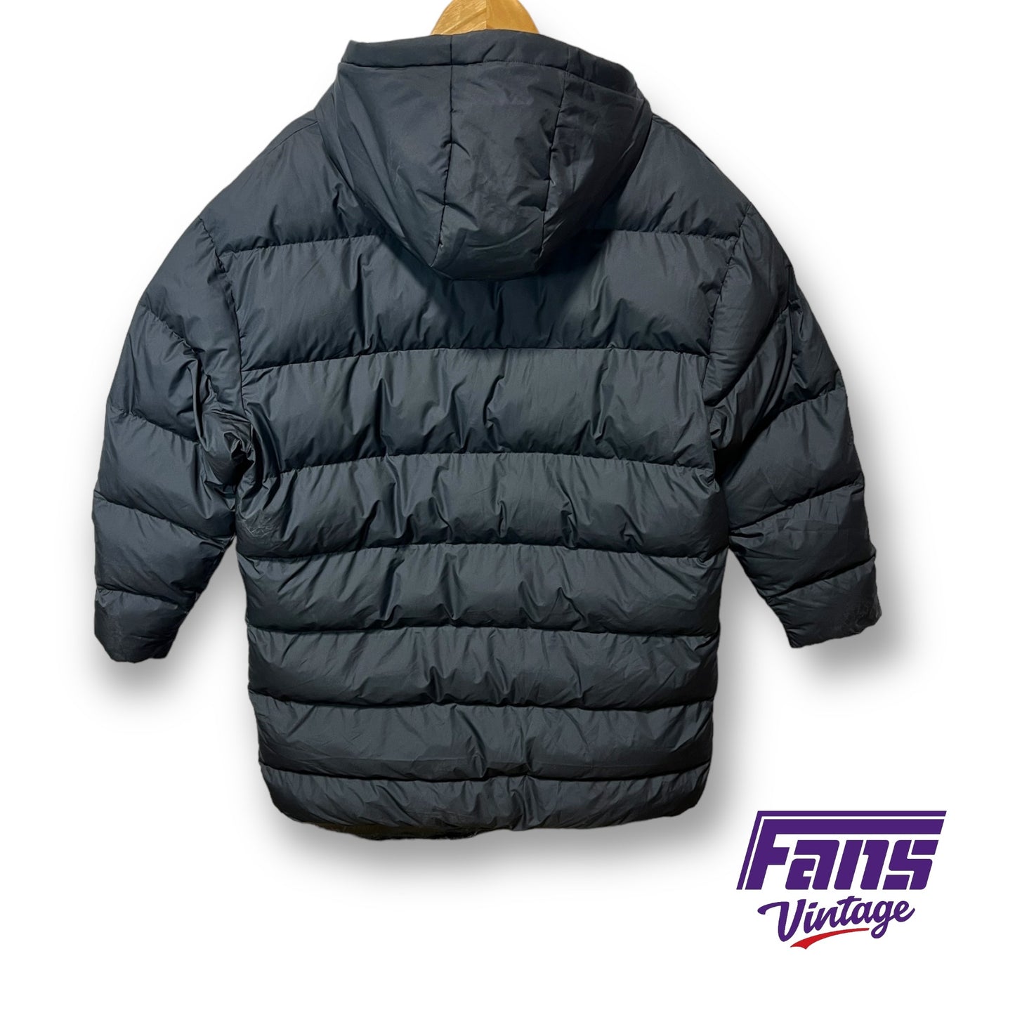 TCU Team Issued Player Exclusive Premium Nike Sportswear 3/4 Length Puffer Jacket - Brand New!