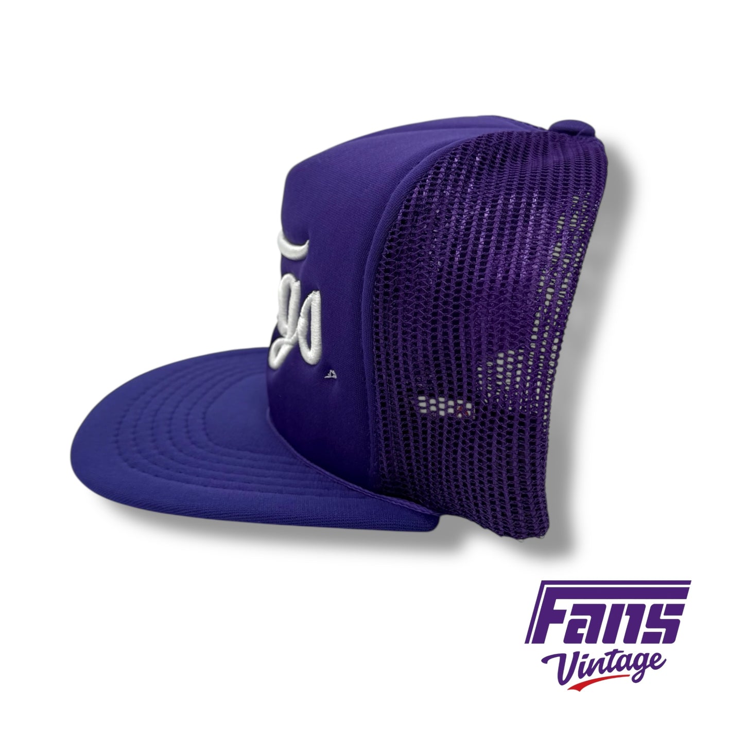 Fans Originals “Frogs” Script Logo 90s Vintage Trucker Style Rope Hats